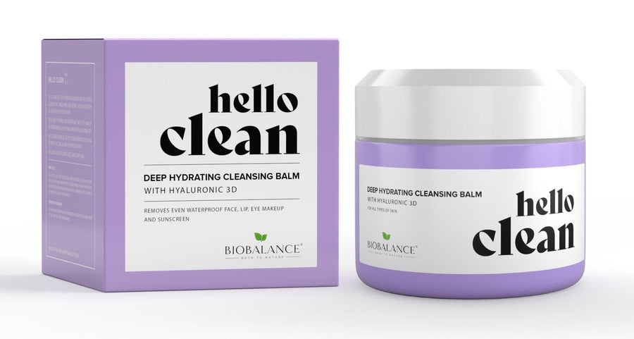 Hello Clean Deep Hydrating Cleansing Balm with Hyaluronic 3D