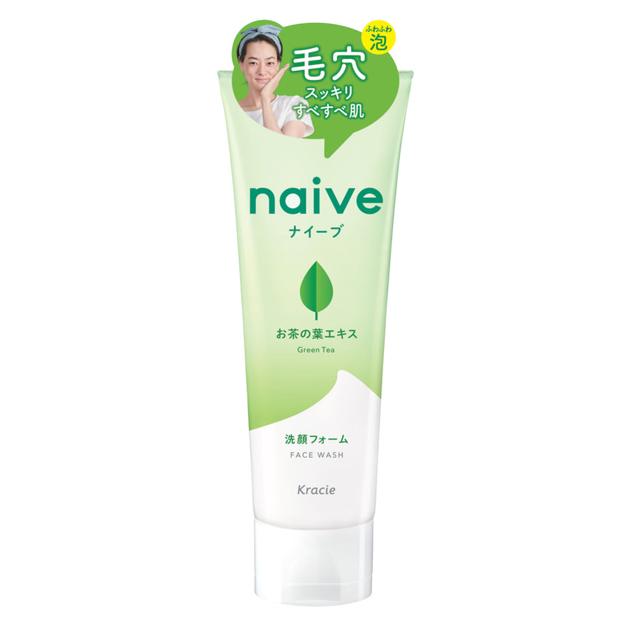 Naive Green Tea Foaming Face Wash