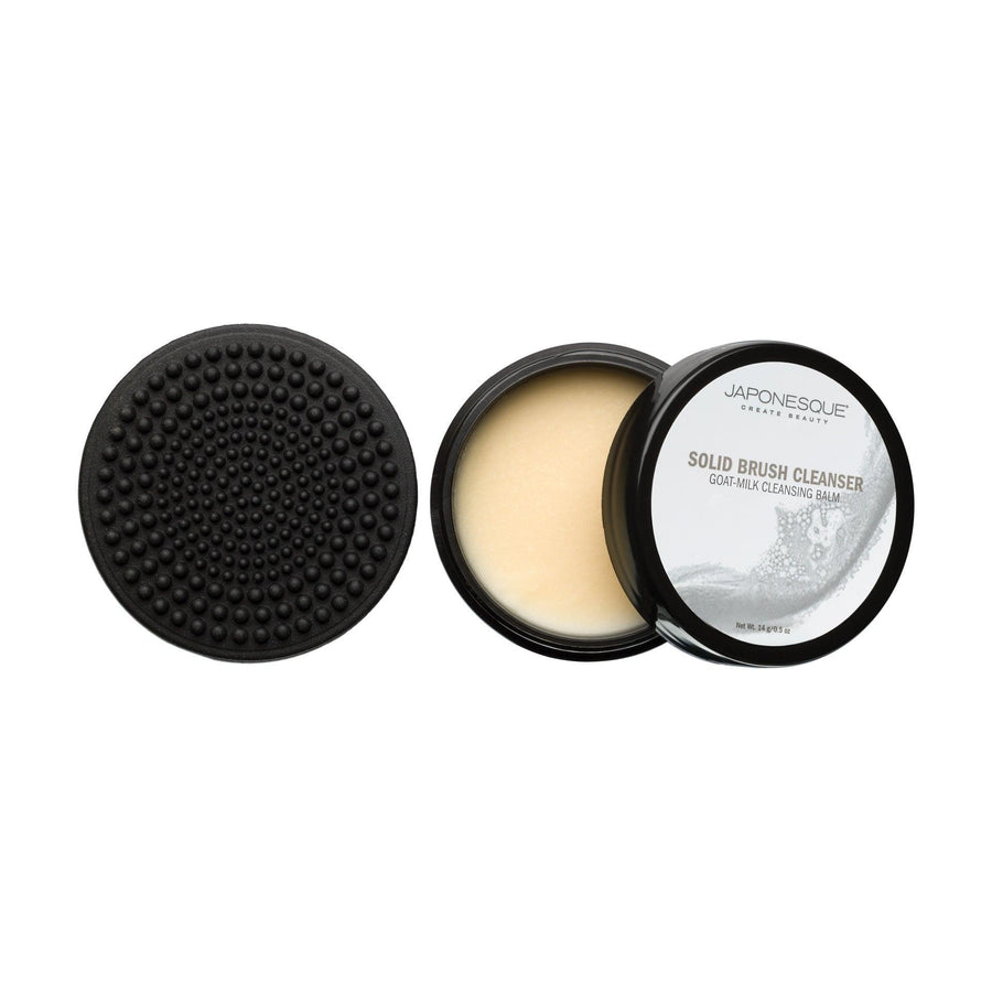 Mini Solid Brush Cleanser with Scrub Pad