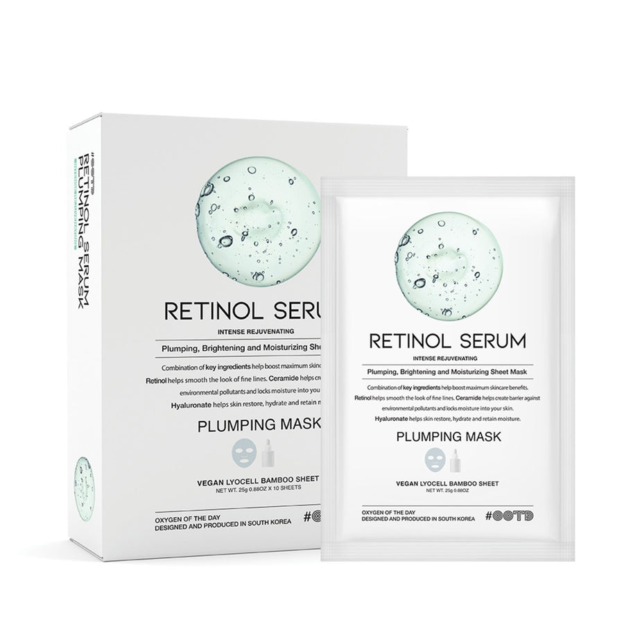 Retinol Serum Plumping Mask 10sheet