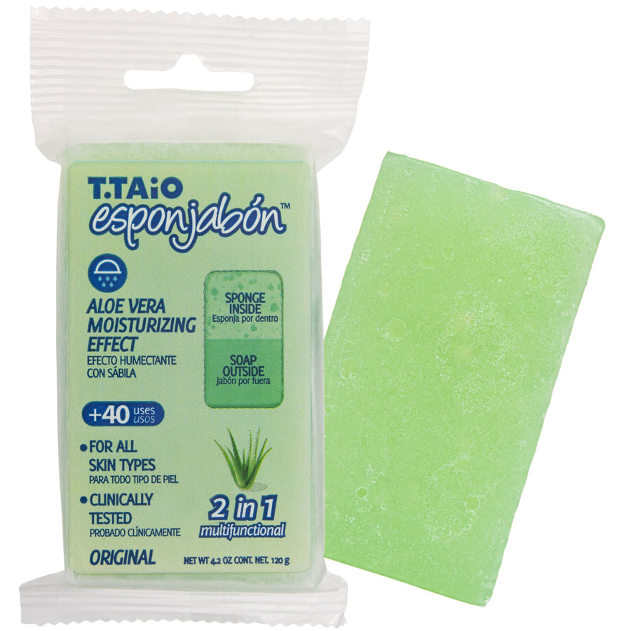 Aloe Vera 2 in 1 Soap Sponge