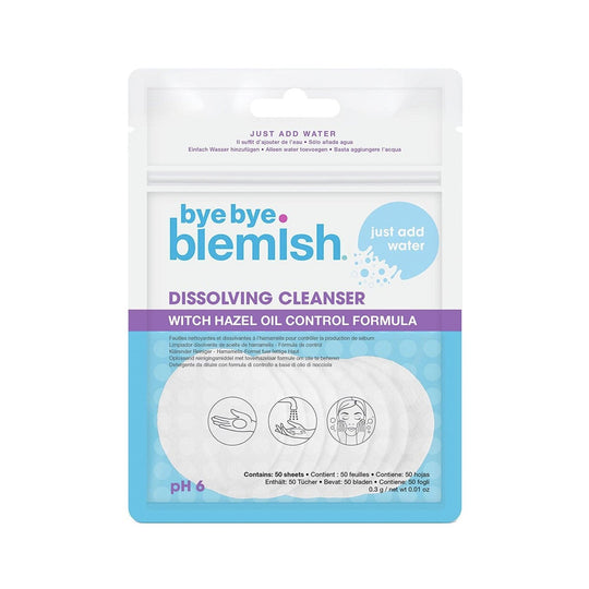 Water Activated Dissolving Cleanser Sheets