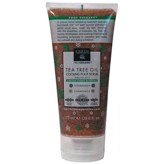 Tea Tree Oil Cooling Foot Scrub