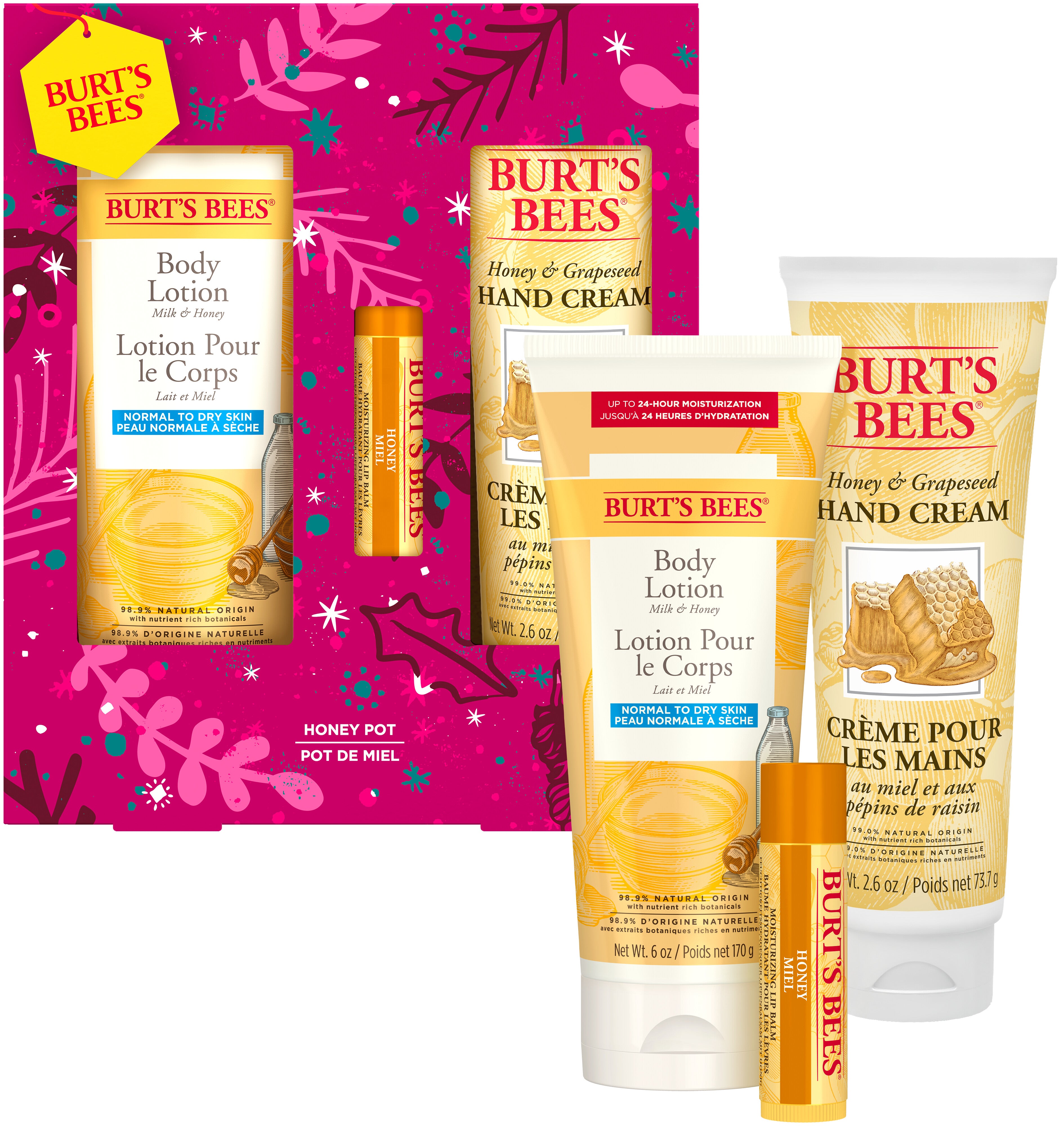 Burt’s Bees Honey Pot Gift Set | Beauty Bar