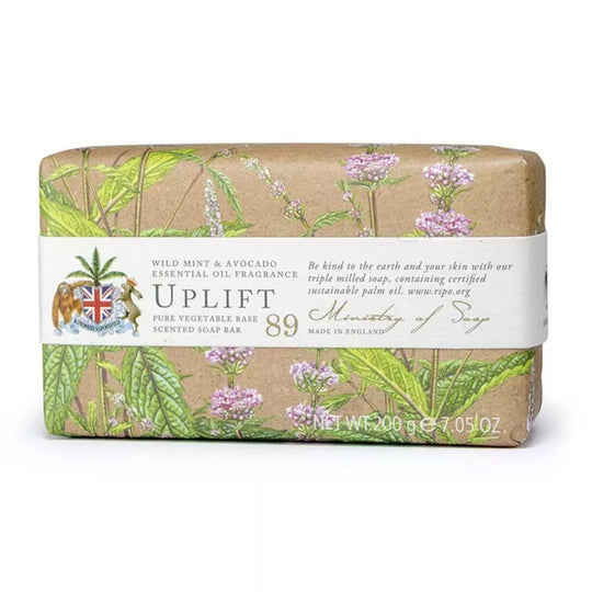 Ministry of Soap – Uplift (Wild Mint & Avocado) 200g