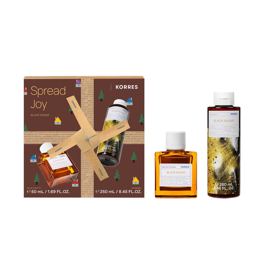 Spread Joy Black Sugar EDT & Shower Gel Gift Set