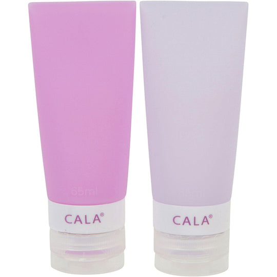 Lavender Silicone Travel Bottles