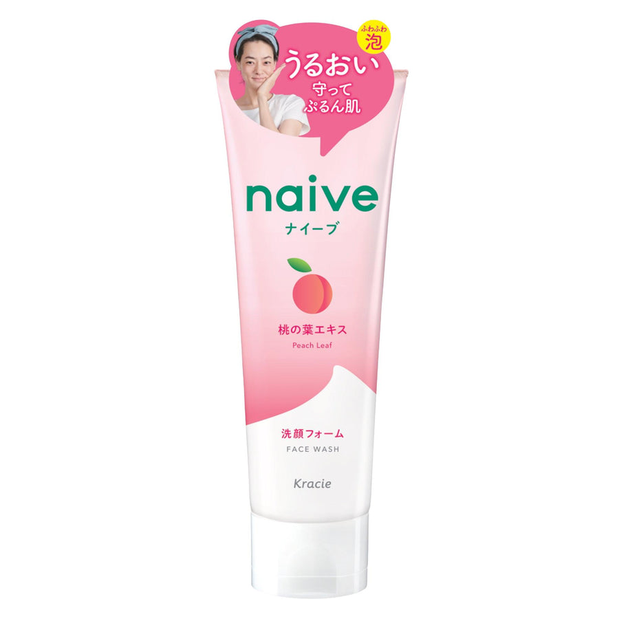 NAIVE Peach Leaf Foaming Face Wash