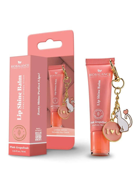 Biobalance Lip Shine Balm Pink Grapefruit Surprise Concept  10 ML