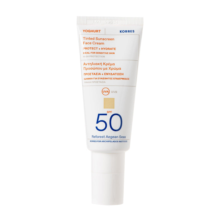 Yoghurt Tinted Face Sunscreen SPF50