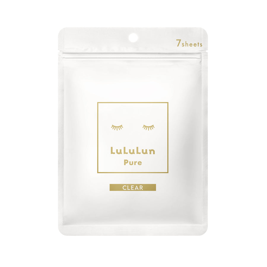 Pure Sheet Mask CLEAR (White) - 7 Day Pack