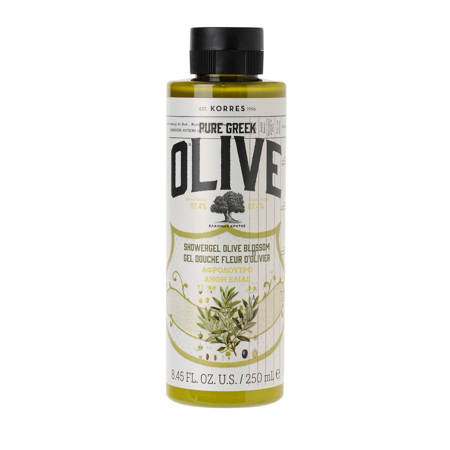 Pure Greek Olive Shower Gel - Olive Blossom