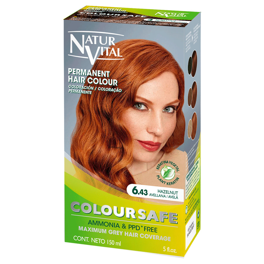 ColourSafe Permanent Dye No.6.43 Hazelnut