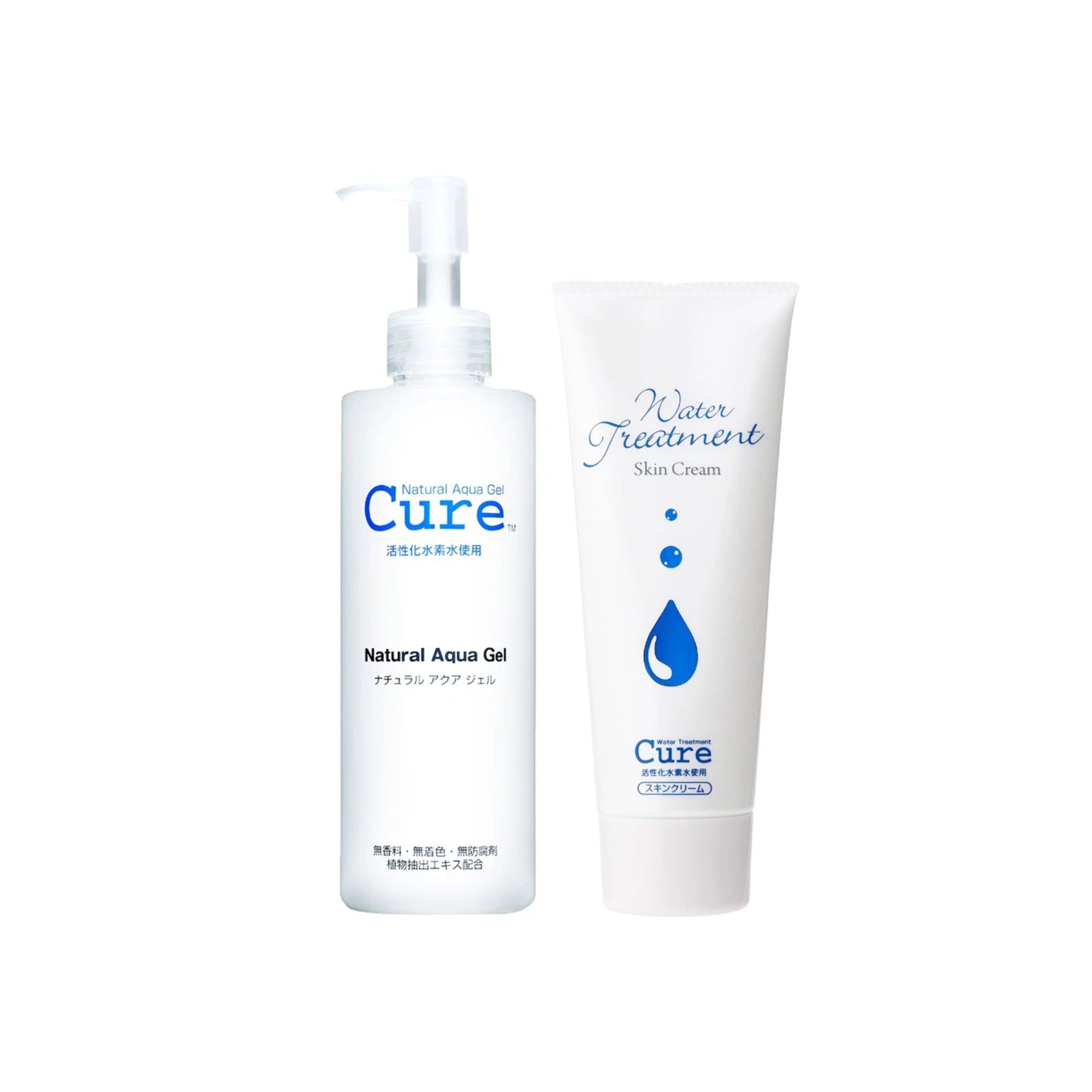 ナチュラルアクアジェル Cure 250g 活性化水素水 洗い流す 無香料無