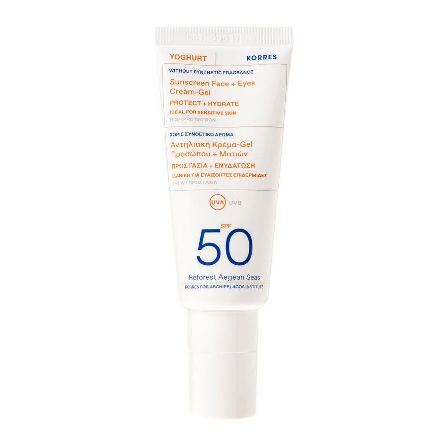 Yoghurt Face & Eyes Sunscreen SPF50 Fragrance Free