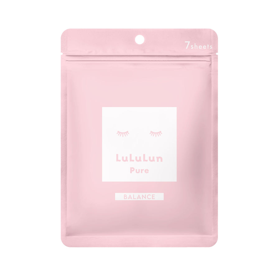Pure Sheet Mask BALANCE (Pink) - 7 Day Pack