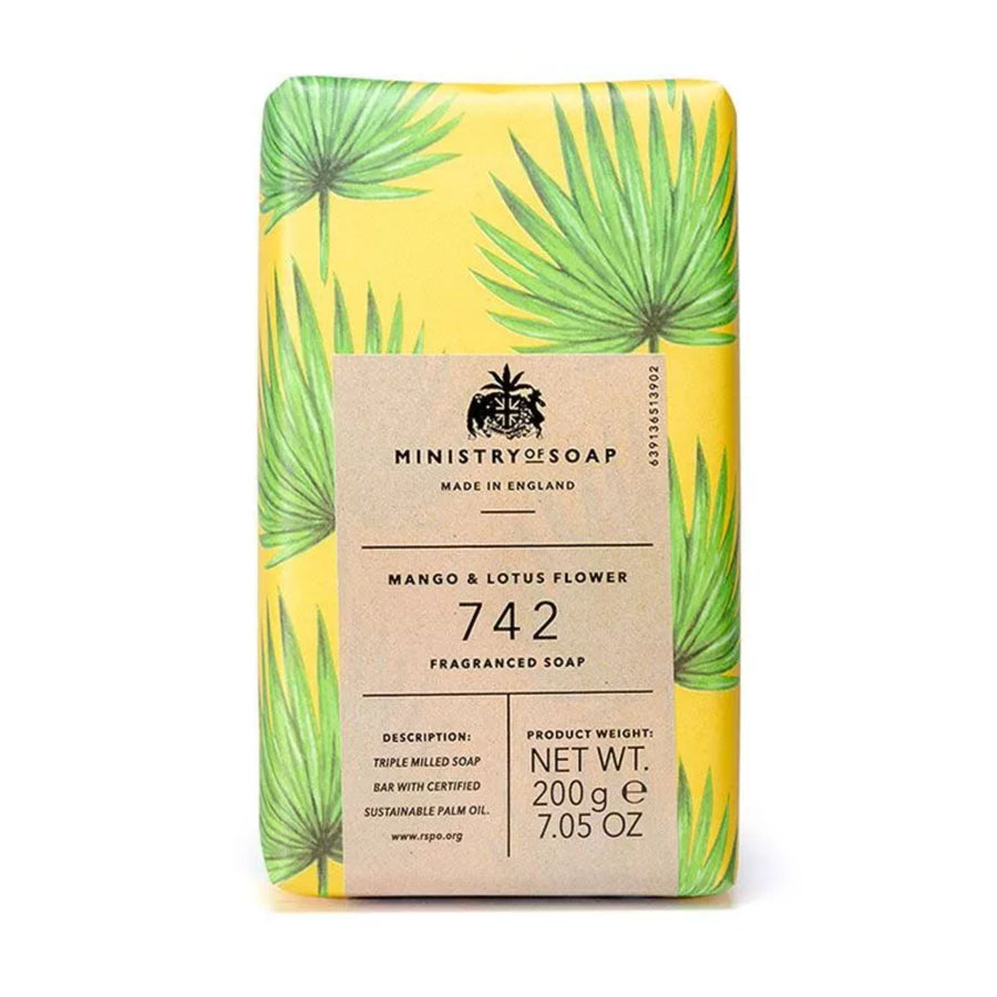 Ministry of Soap – Mango & Lotus Flower 200g