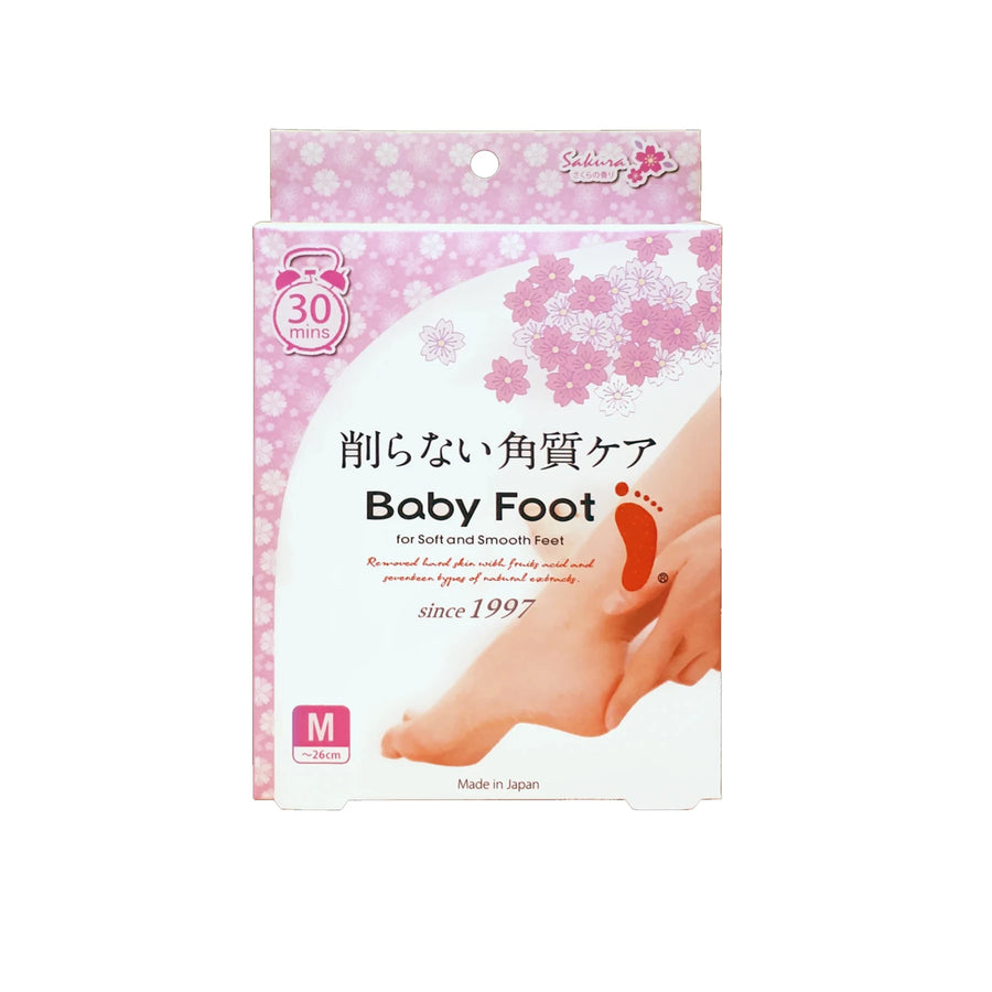 Baby Foot Peel Limited Edition Sakura Scent (Medium)