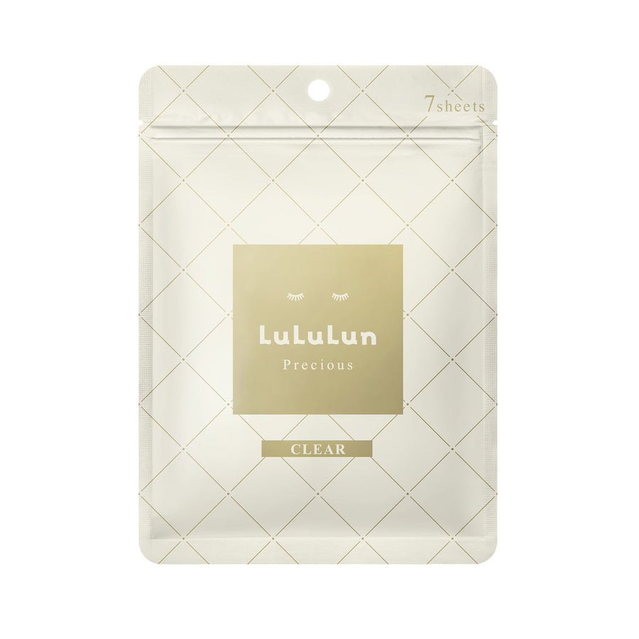 Precious Sheet Mask CLEAR (Gold) - 7 Day Pack