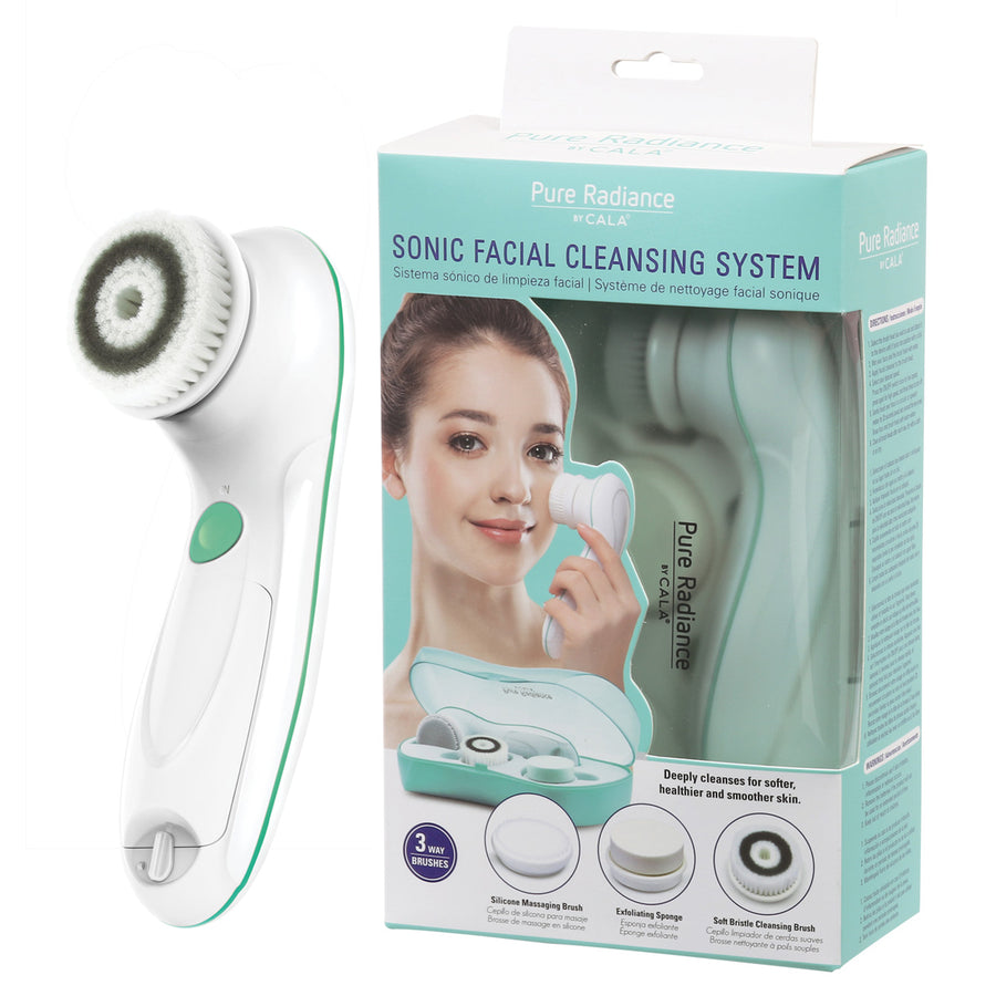 Sonic Facial Cleansing System 3-Way Brush