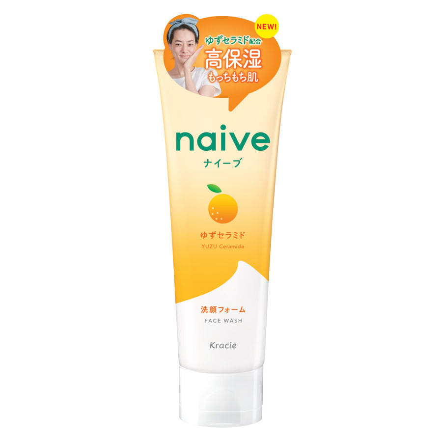 Naive Yuzu Ceramide Foaming Face Wash