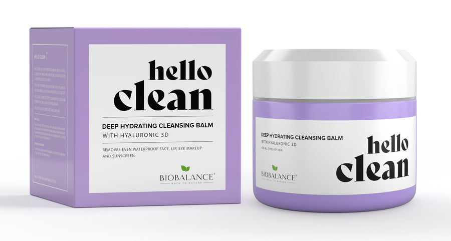 Hello Clean Deep Hydrating Cleansing Balm with Hyaluronic 3D
