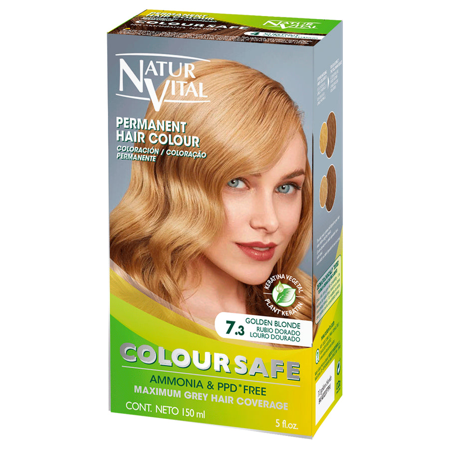 Color Design Permanent Hair Color 7.3 Golden Blonde 100ml - LF Hair and  Beauty Supplies