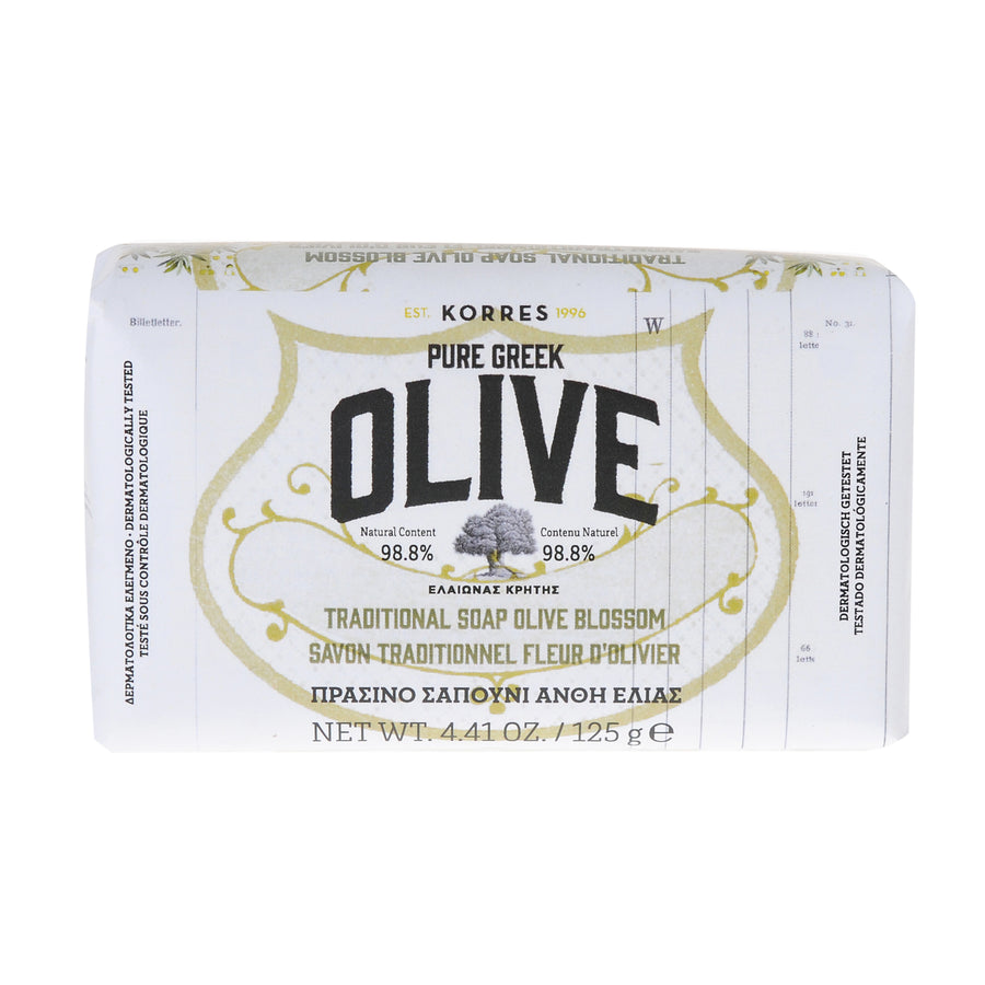 Pure Greek Olive Soap - Olive & Olive Blossom