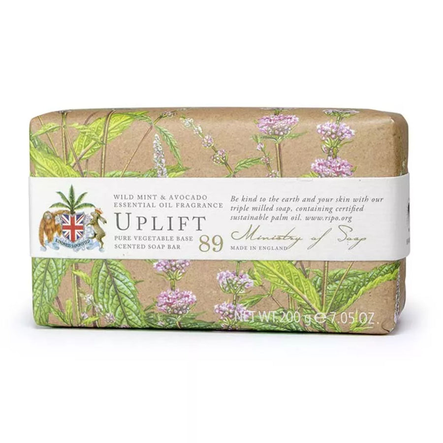 Ministry of Soap – Uplift (Wild Mint & Avocado) 200g