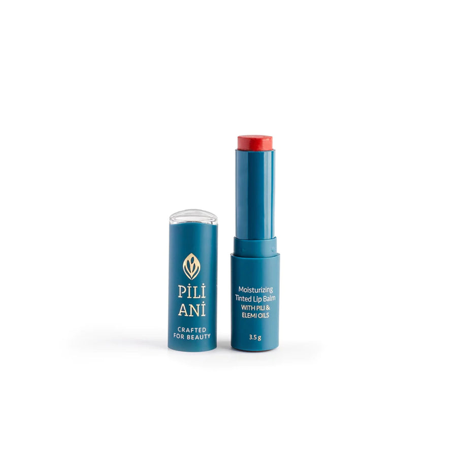 Moisturizing Tinted Pili Lip Butter - Barely Red